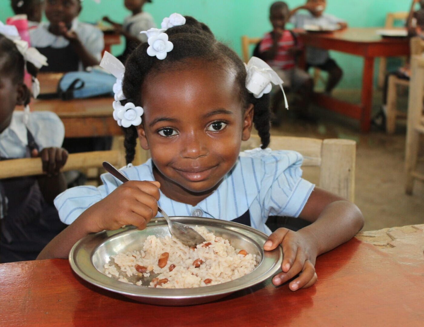 Haiti-UCI-Girl-Eating